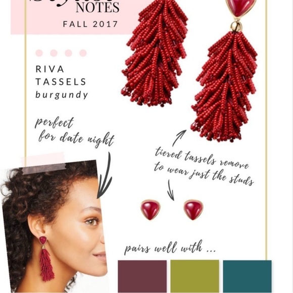 Stella & Dot Riva Tassel Earrings - Picture 3 of 3